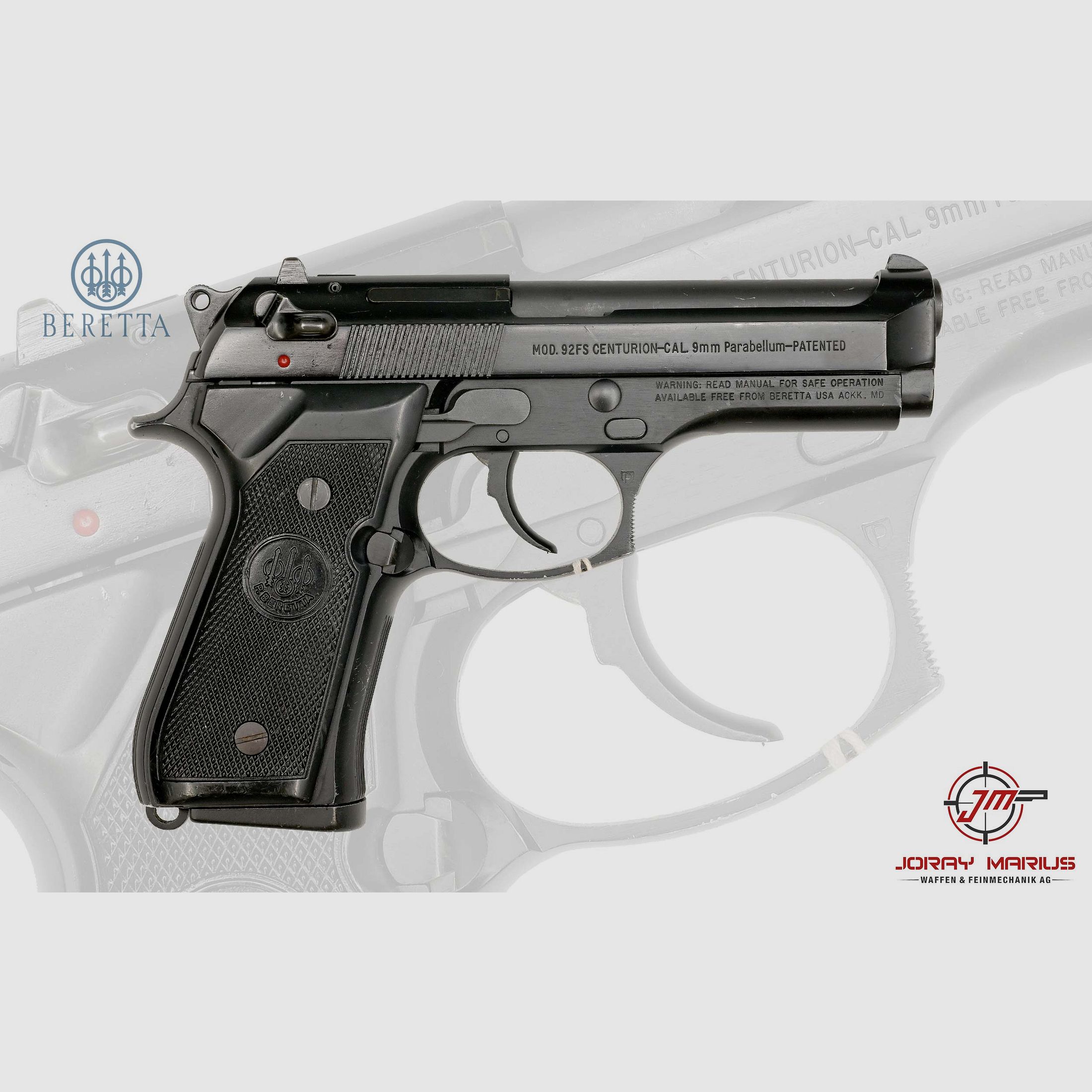 Beretta 92 FS Centurion 9mm Para
