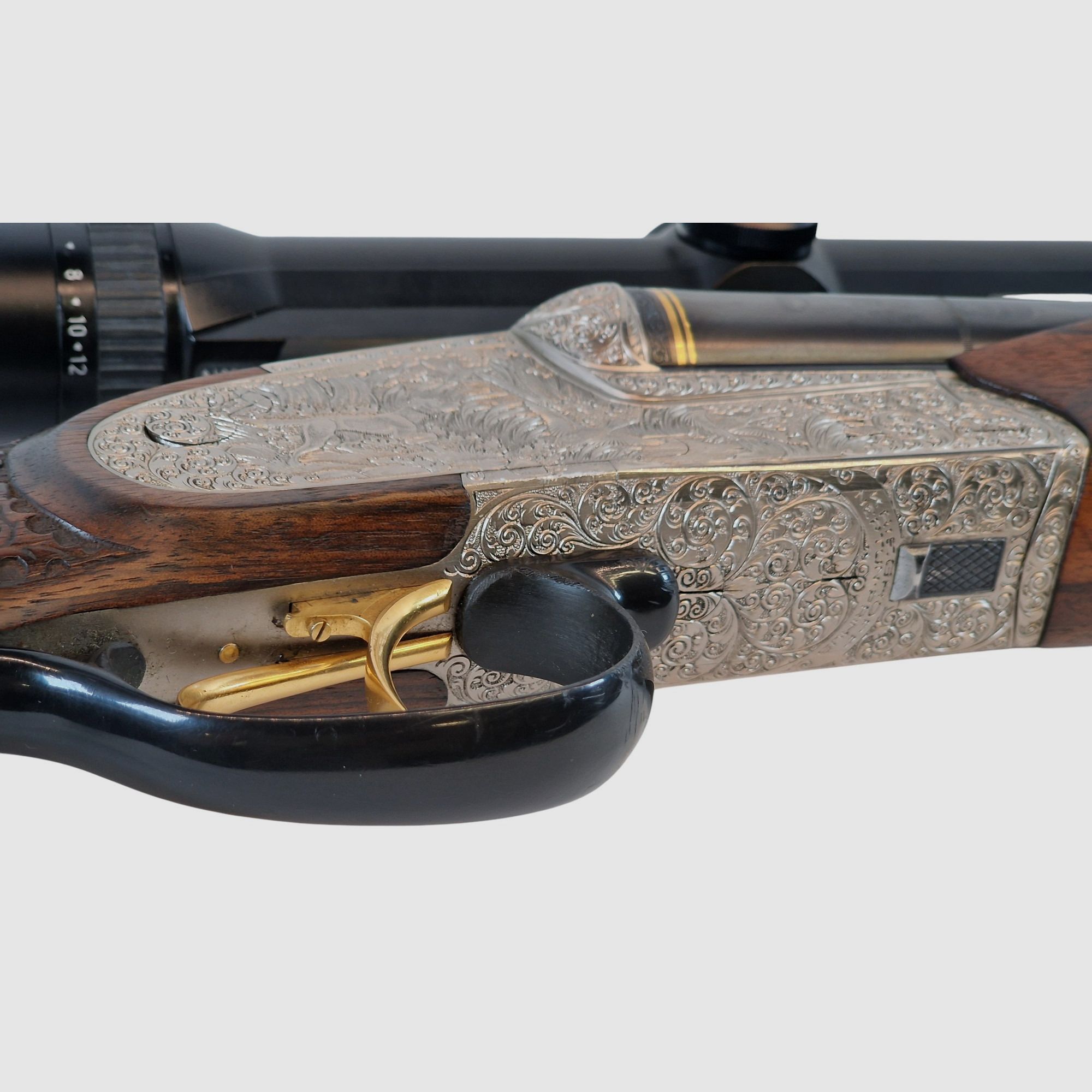 Krieghoff Neptun Primus Classic mit Doppelbüchsdrillings Laufbündel