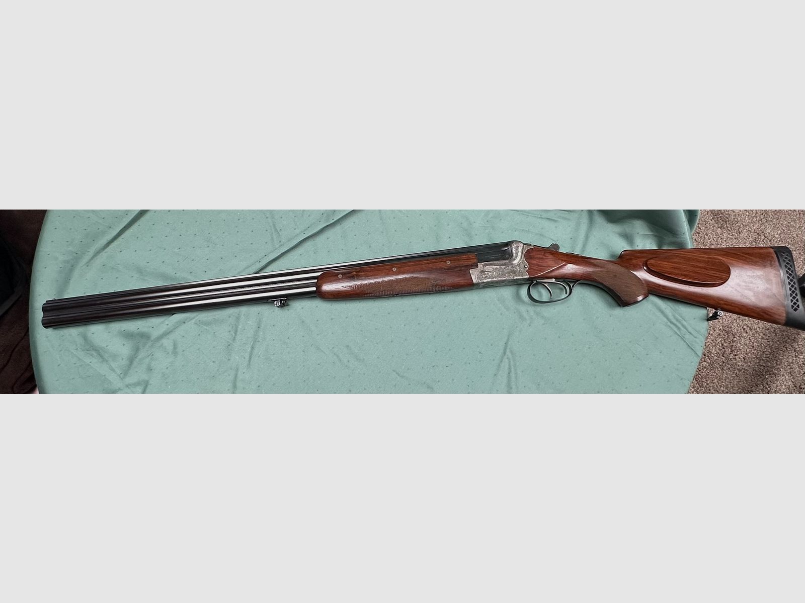 Merkel double-barrel shotgun 201 E, caliber: 12/70 with case, image 6 sur 6