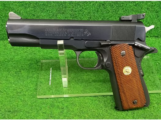 Pistolet Colt Government MK IV Série 70 Calibre 9mm Luger