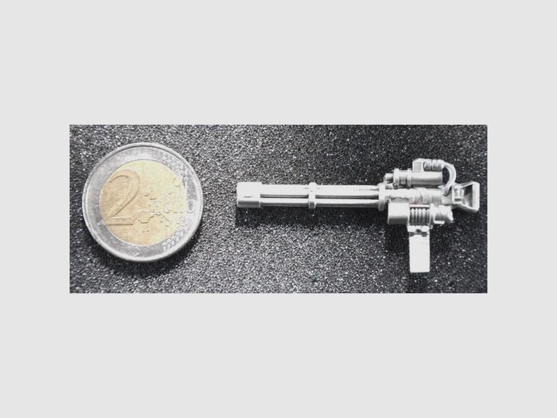 US Minigun / Vulcan Maschinengewehr als Metall-Anstecker