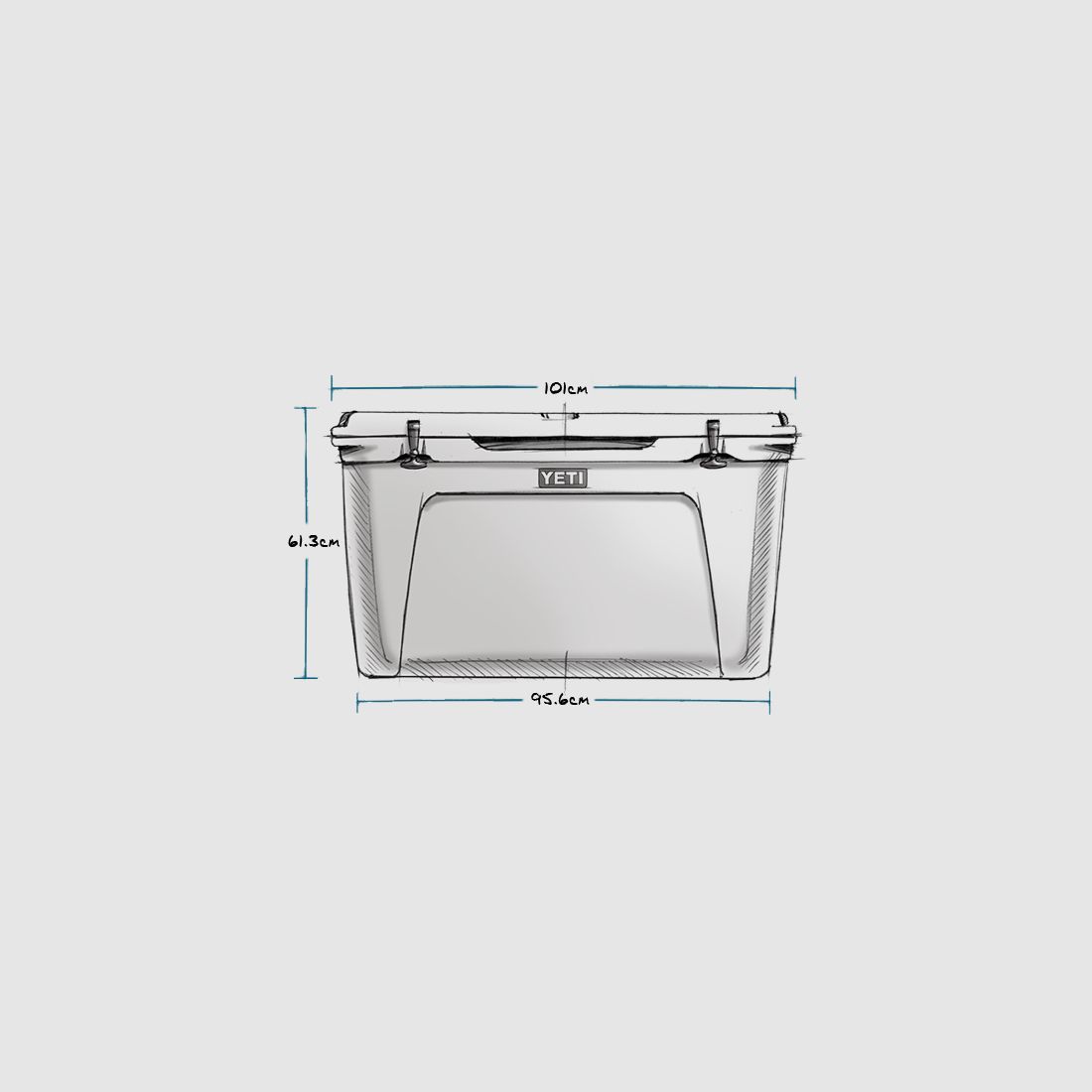 Yeti Kühlbox Tundra 210 Weiß