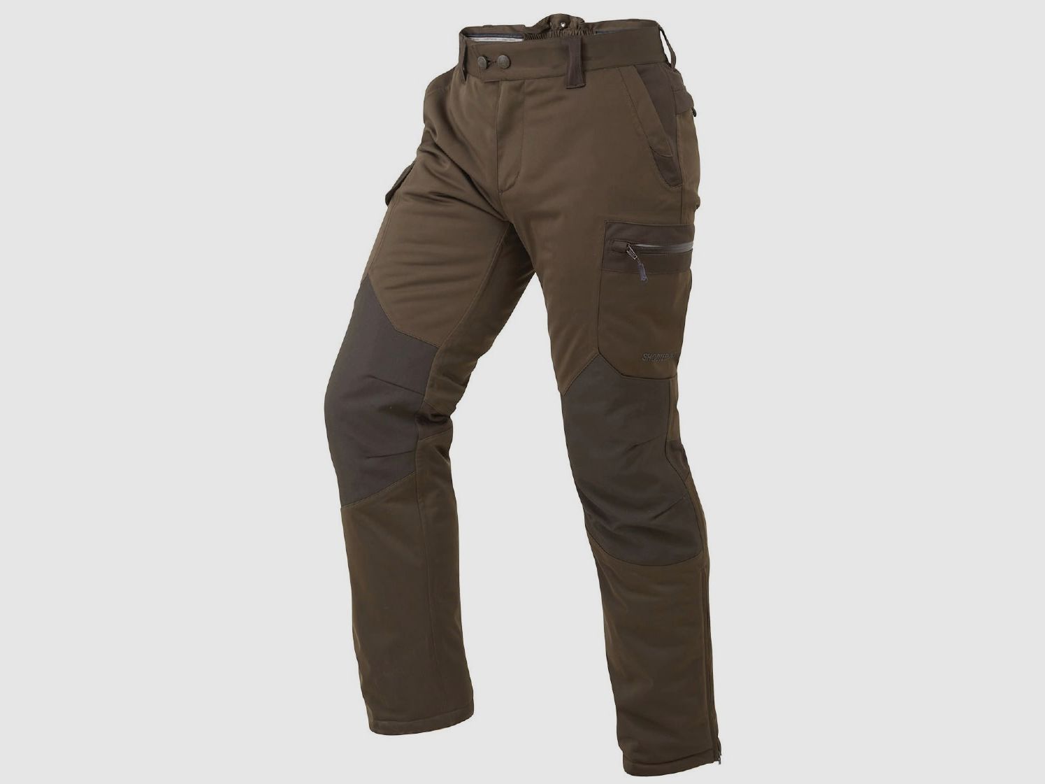 Shooter King Hose Huntflex Primaloft Winter Braun-Oliv