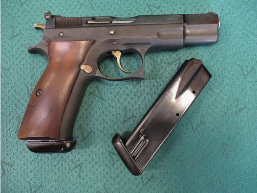 Pistole Brünner CZ75 Volltuning von Frankonia -wie neu- 75