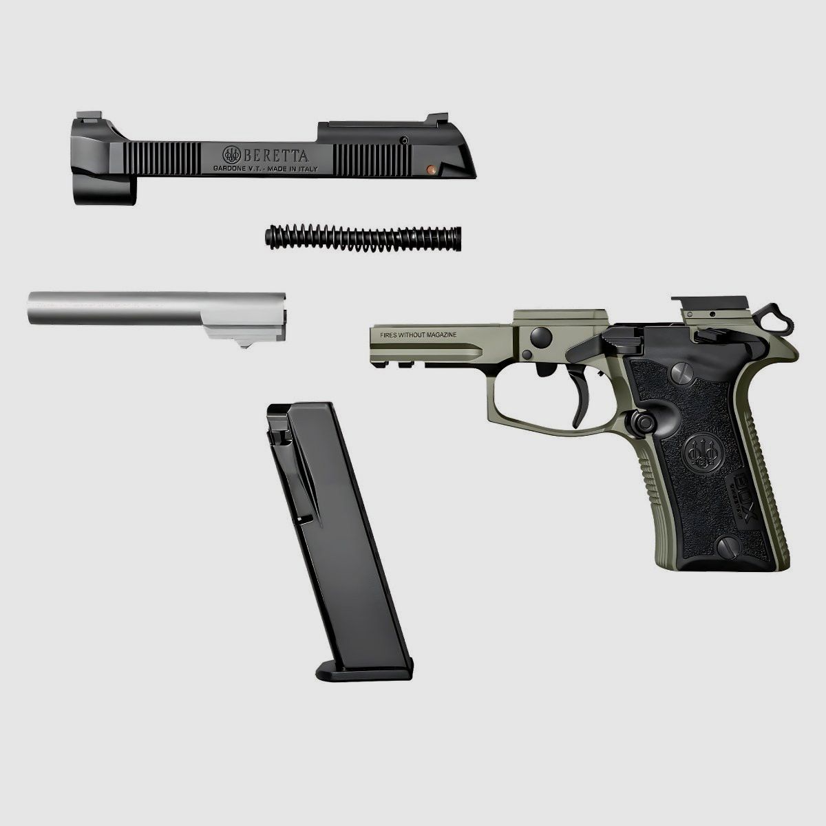 Beretta 80X Cheetah Green, afbeelding 6 van 6