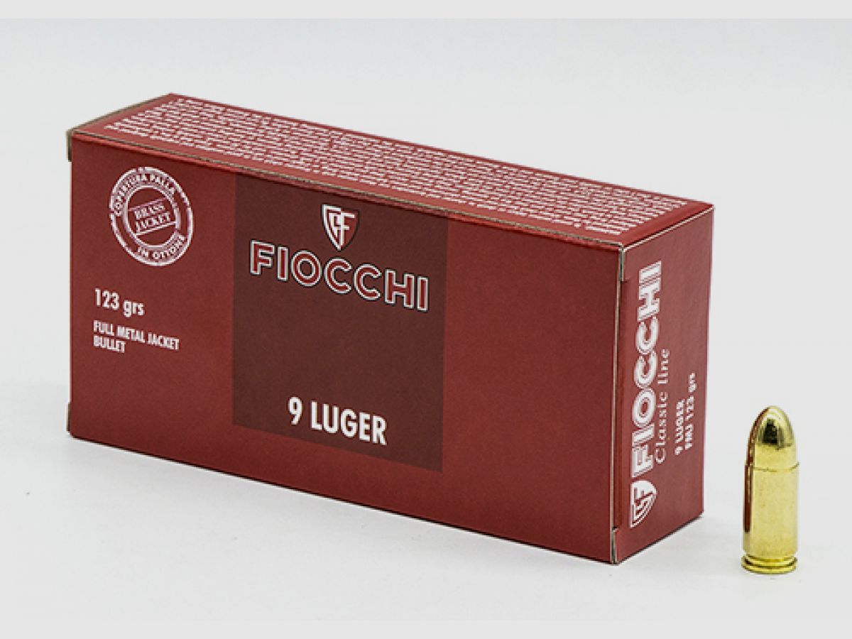 9×19 FMJ 8g / 124gr