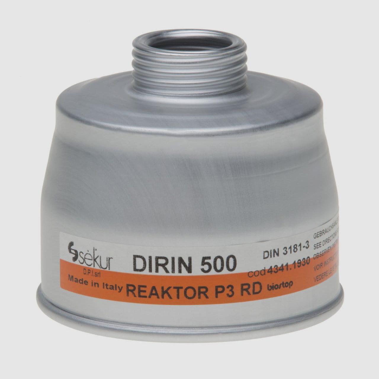 EKASTU special filter DIRIN 500 reactor-P3R D