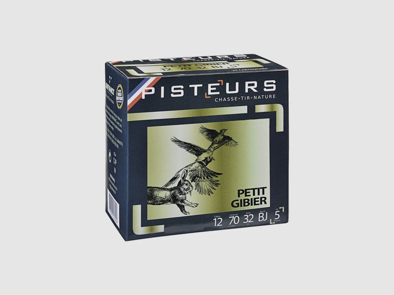 PISTEURS PATRONEN KLEINWILD Kal. 12/70 PB 4