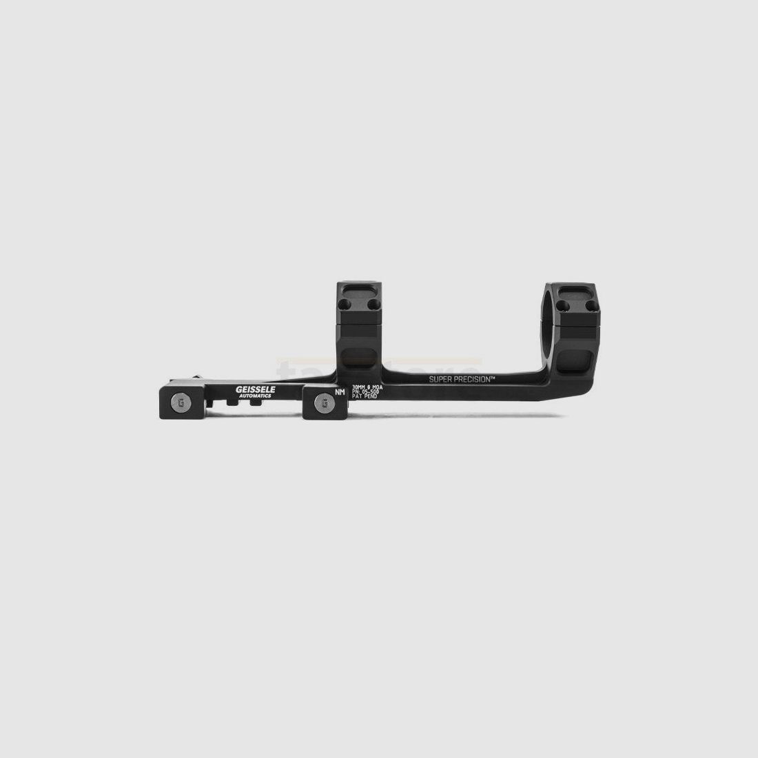 Geissele Super Precision Scope Mount 30mm High Power Mount Long 1.3 Inch - Black
