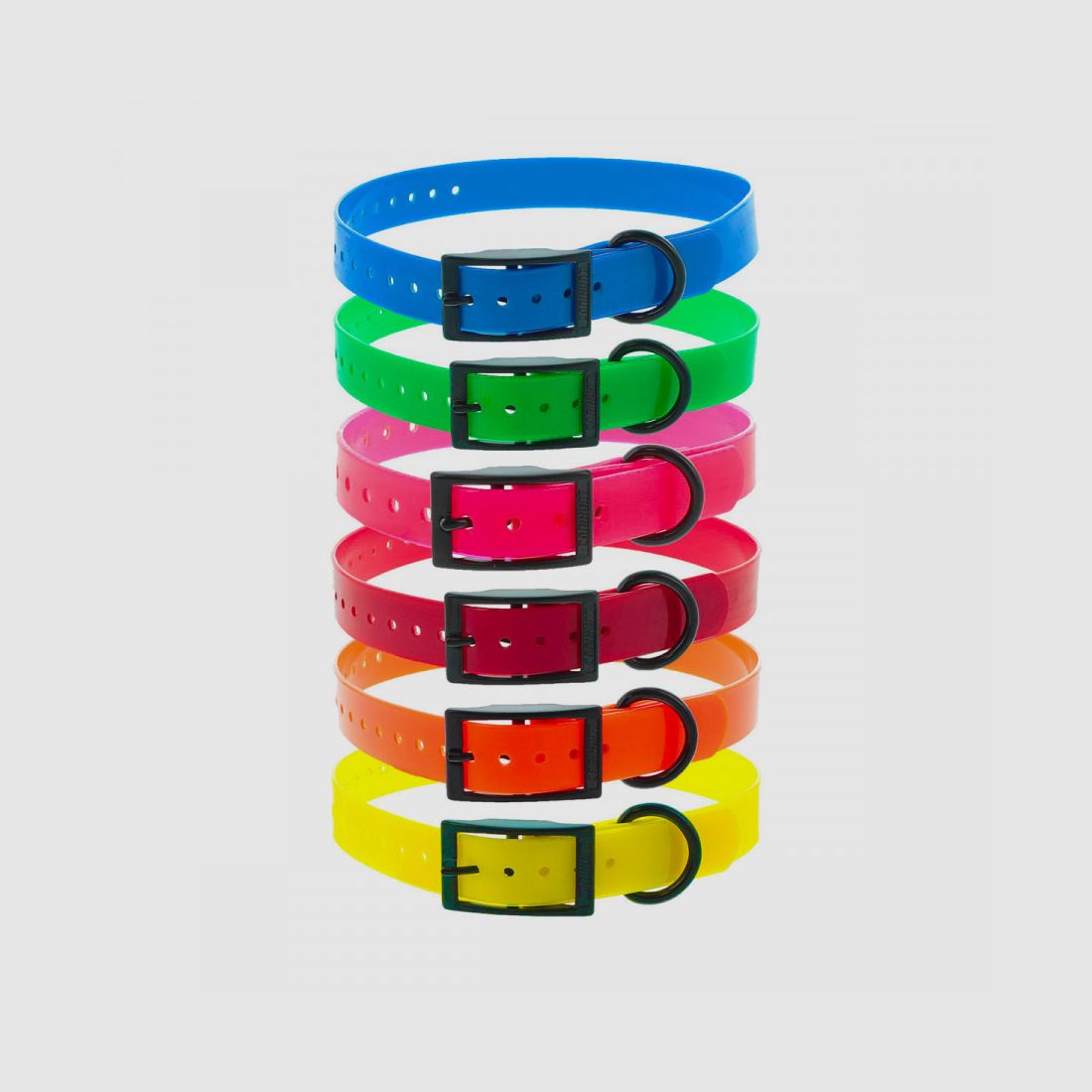Halsband für Hunde Canihunt XTreme 1,9 x 45 cm - Gelb - Orange - Rosa