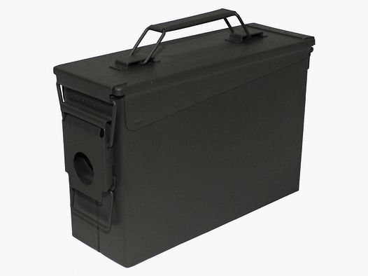 US ammunition box M19A1, Cal. 30mm made of metal