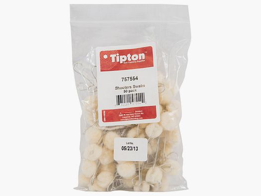 TIPTON Shooters Swabs, 50