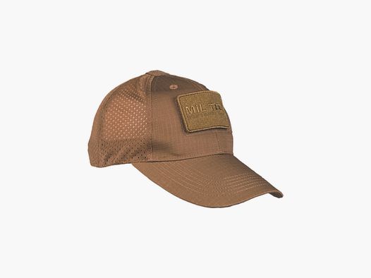 MILTEC GORRA TÁCTICA VENTILADA, 83% POLIESTER, 17% ALGODÓN, TALLA ÚNICA Ref. 50258
