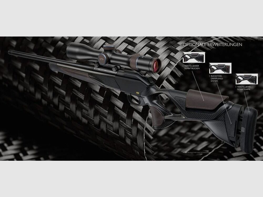 Blaser Mod. R8 Ultimate Carbon Skóra