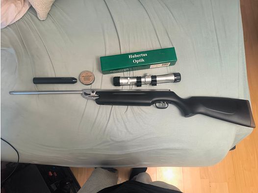 Luftgewehr Weihrauch HW 35 K · .177 / 4,5 mm · guter Zustand + Zubehör