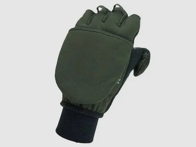 Guanti SealSkinz Walpole oliva nera