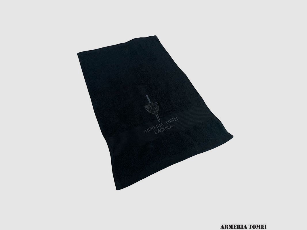 REINIGUNGSMATTE LOGO ARMERIA TOMEI 50cm x 30cm -SCHWARZ, Bild 1 von 2