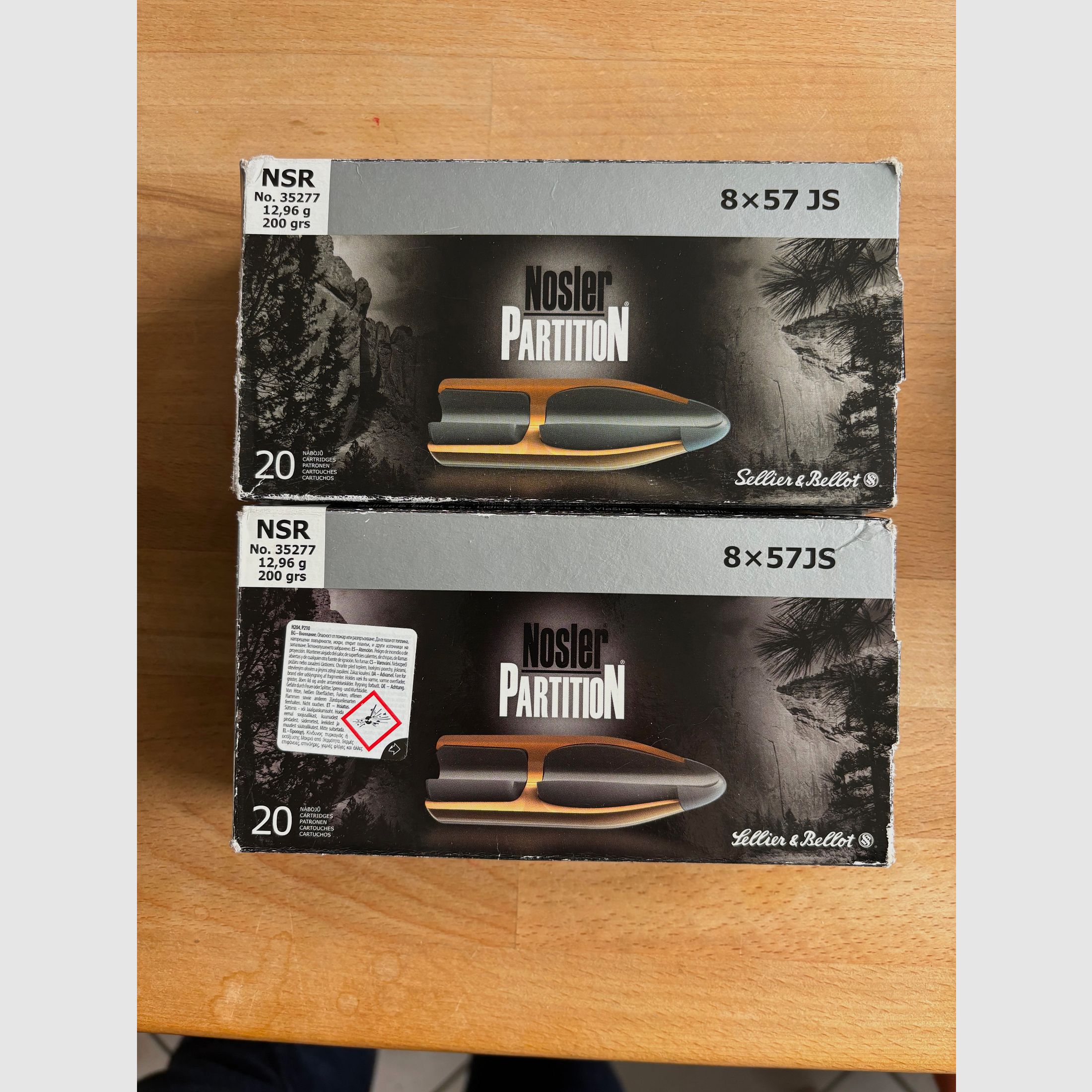 Nosler Partition 8x57 is 2 Packungen