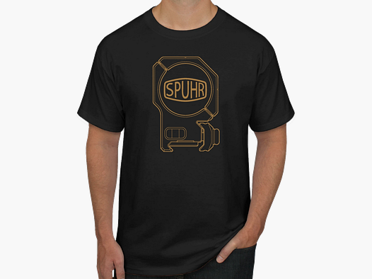 T-Shirt Spuhr czarny rozm. L
