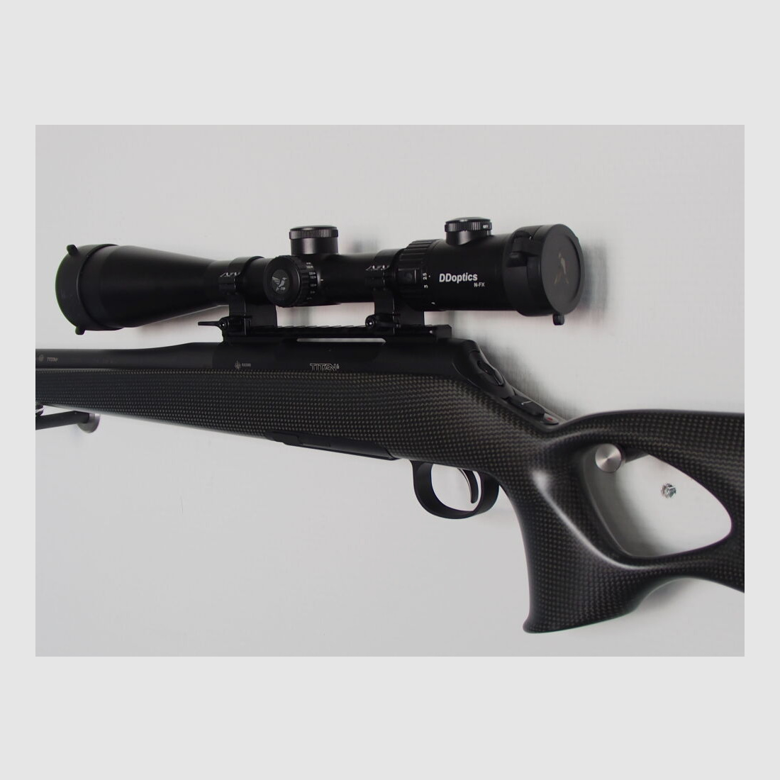 Rössler Titan6 Carbon Lochschaft incl. DDoptics 2,5-15x50 NFX