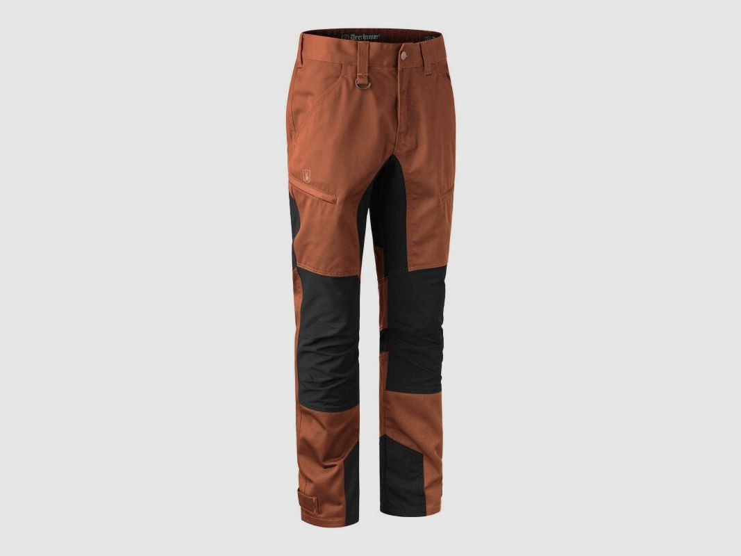 Deerhunter Herren Hose Rogaland Stretch Kontrast Burnt Orange
