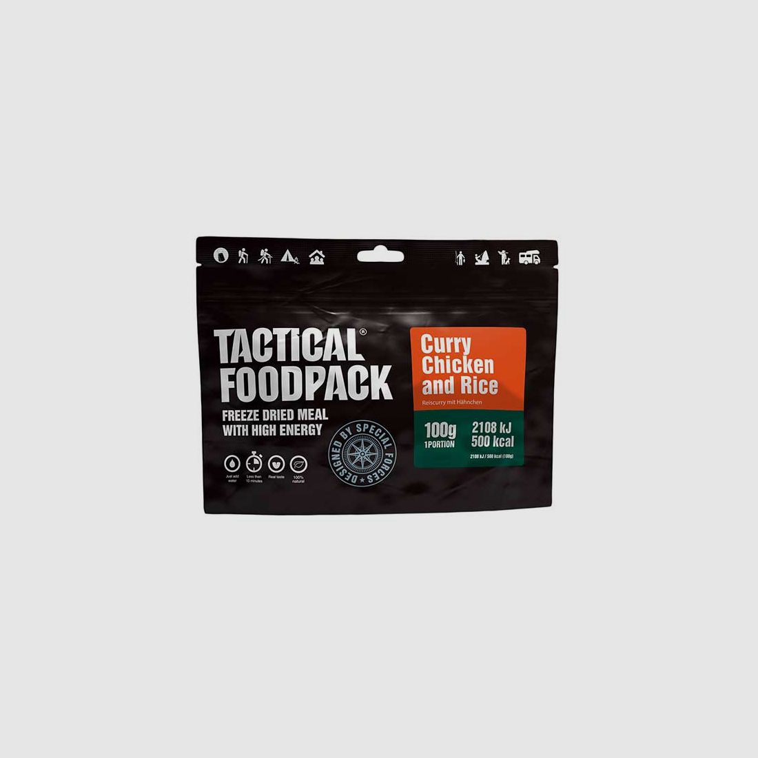 Freeze-dried Curry Chicken with Rice Tactical FoodPack Curry Chicken and Rice, image 2 of 2