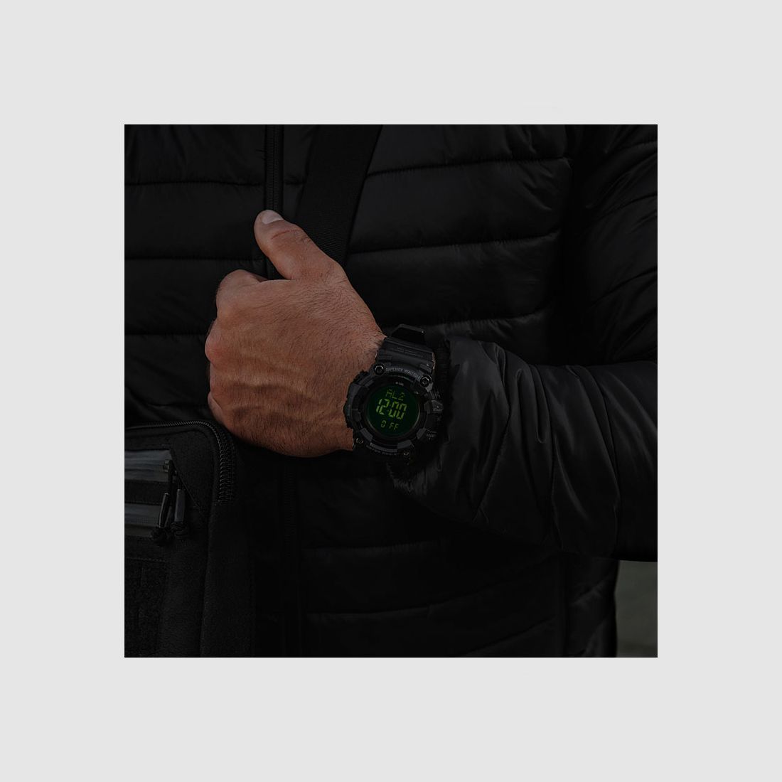 UHR – M-TAC – TAKTISCHE UHR 2037 | Schwarz, Bild 6 von 10