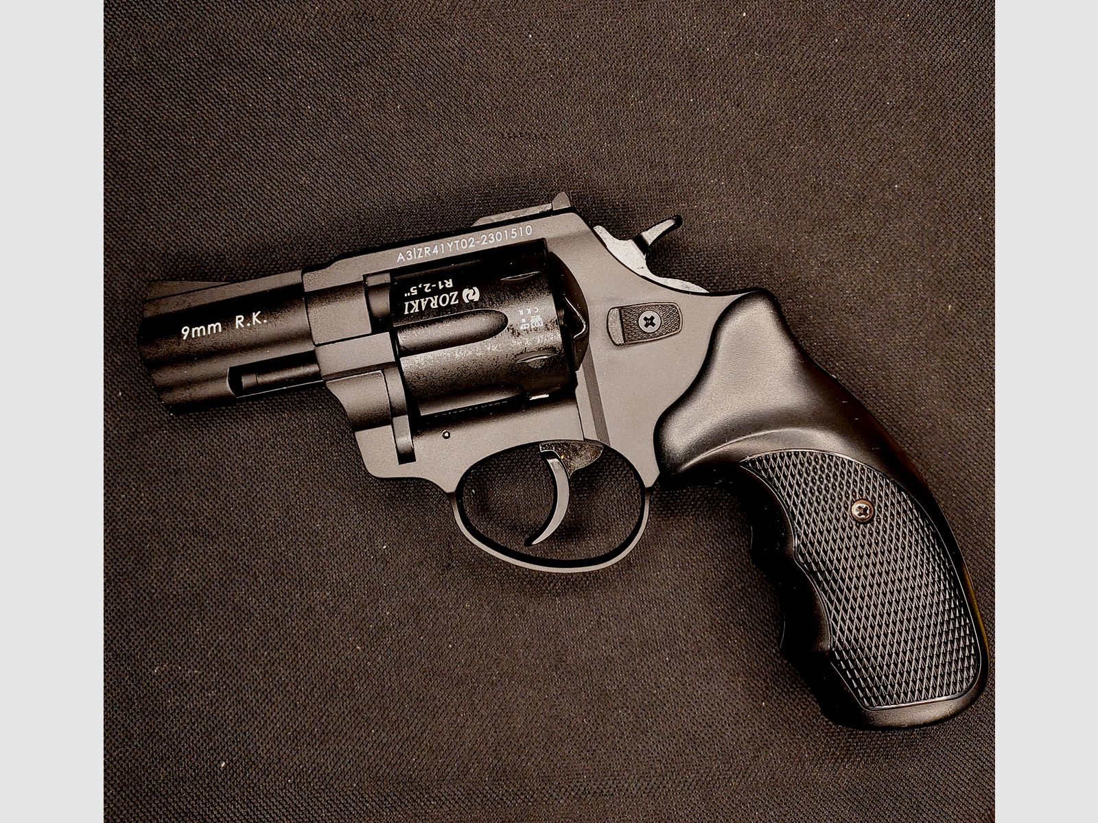 Zoraki R1 2,5 Zoll Schreckschuss-Revolver Kal. 9mm R.K. brüniert (PTB 1022)