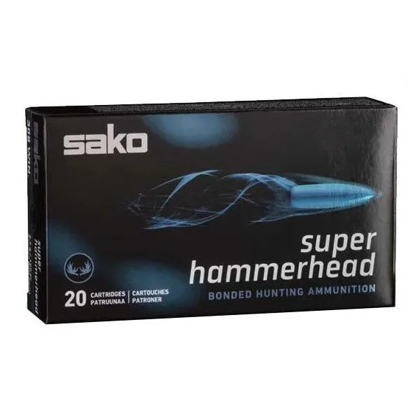 Sako Super Hammerhead Munition Kal.300WM 180gr, Bild 1 von 2