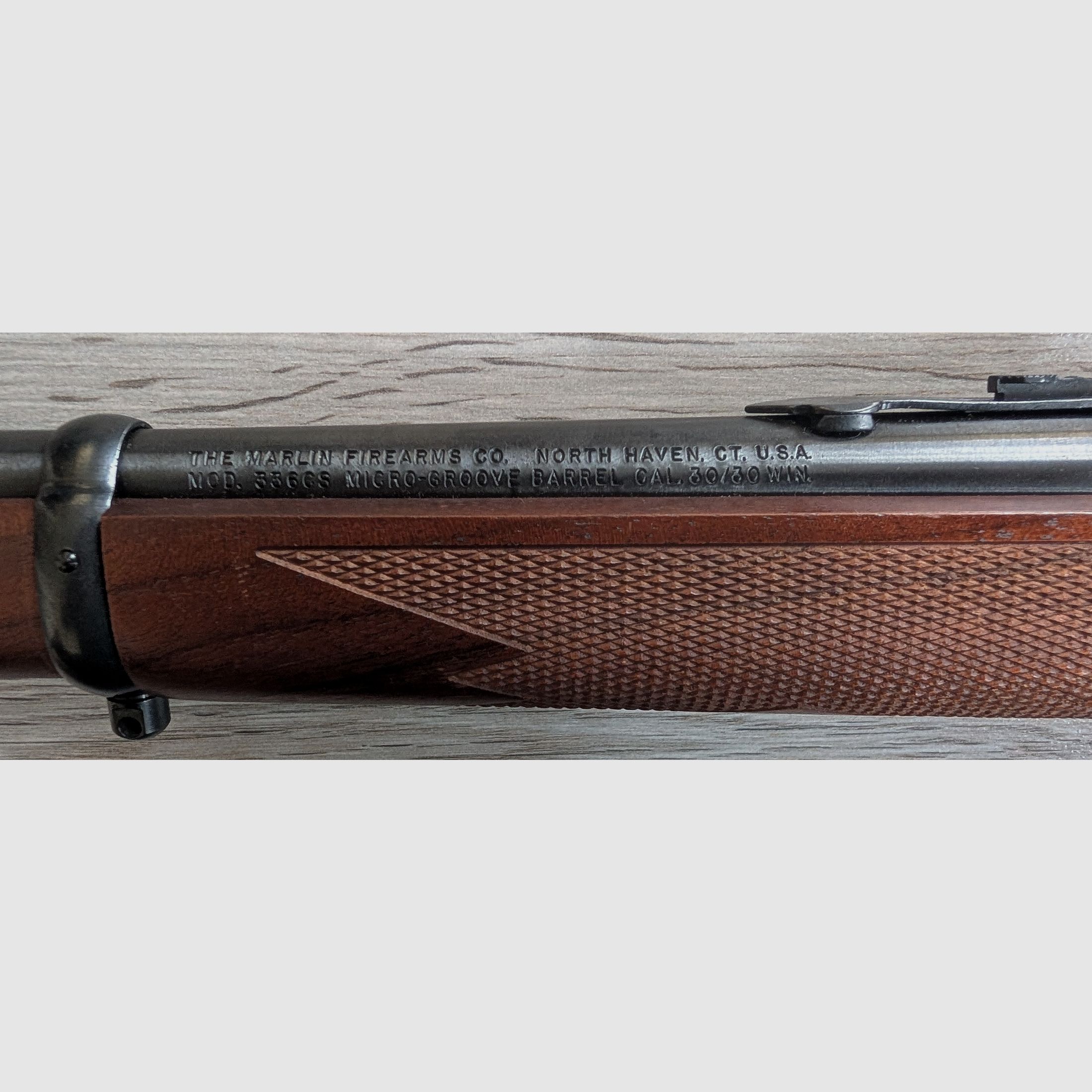 Marlin 336 CS "JM" .30-30Win – nummerngleich, erweitert, guter Sammlerzustand
