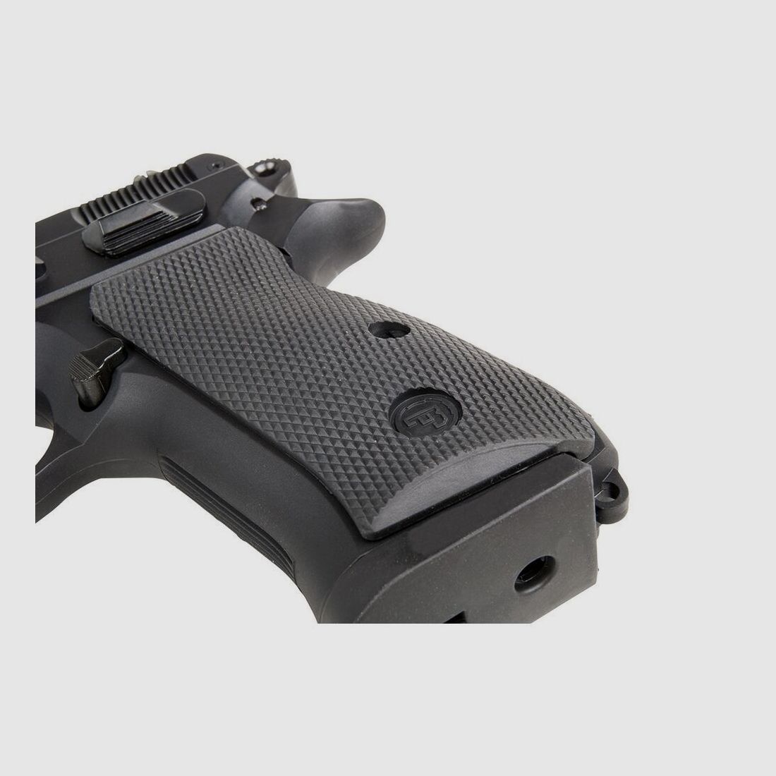 CZ 75D Compact Schwarz 4,5mm BB Druckluft Co2 Non BlowBack, Bild 6 von 8
