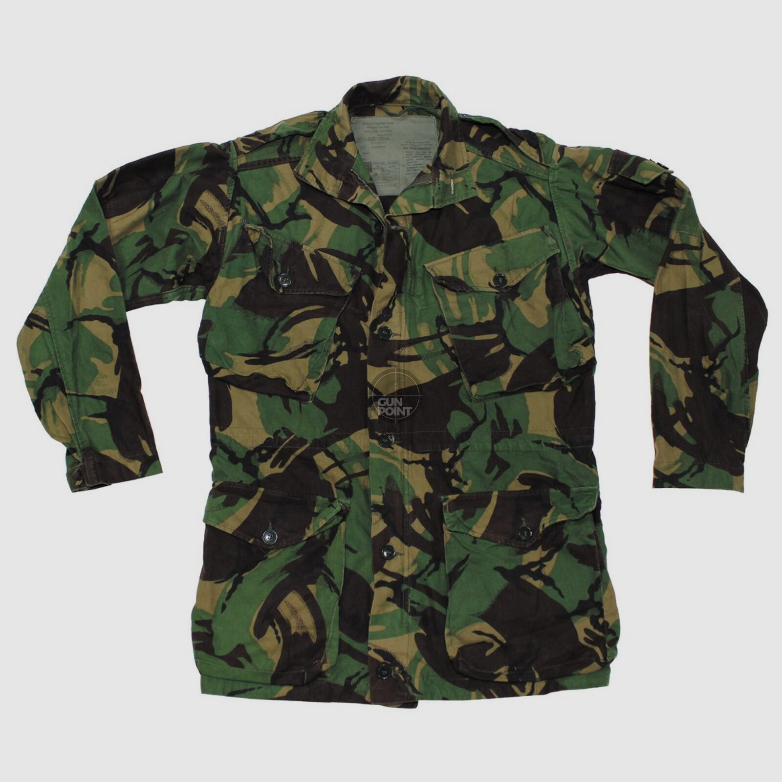 Brit. Feldjacke, "Combat",Smock, DPM tarn, gebr.