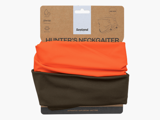 Seeland Spur Neck warmer 2-pack Pine Green/Orange Blaze