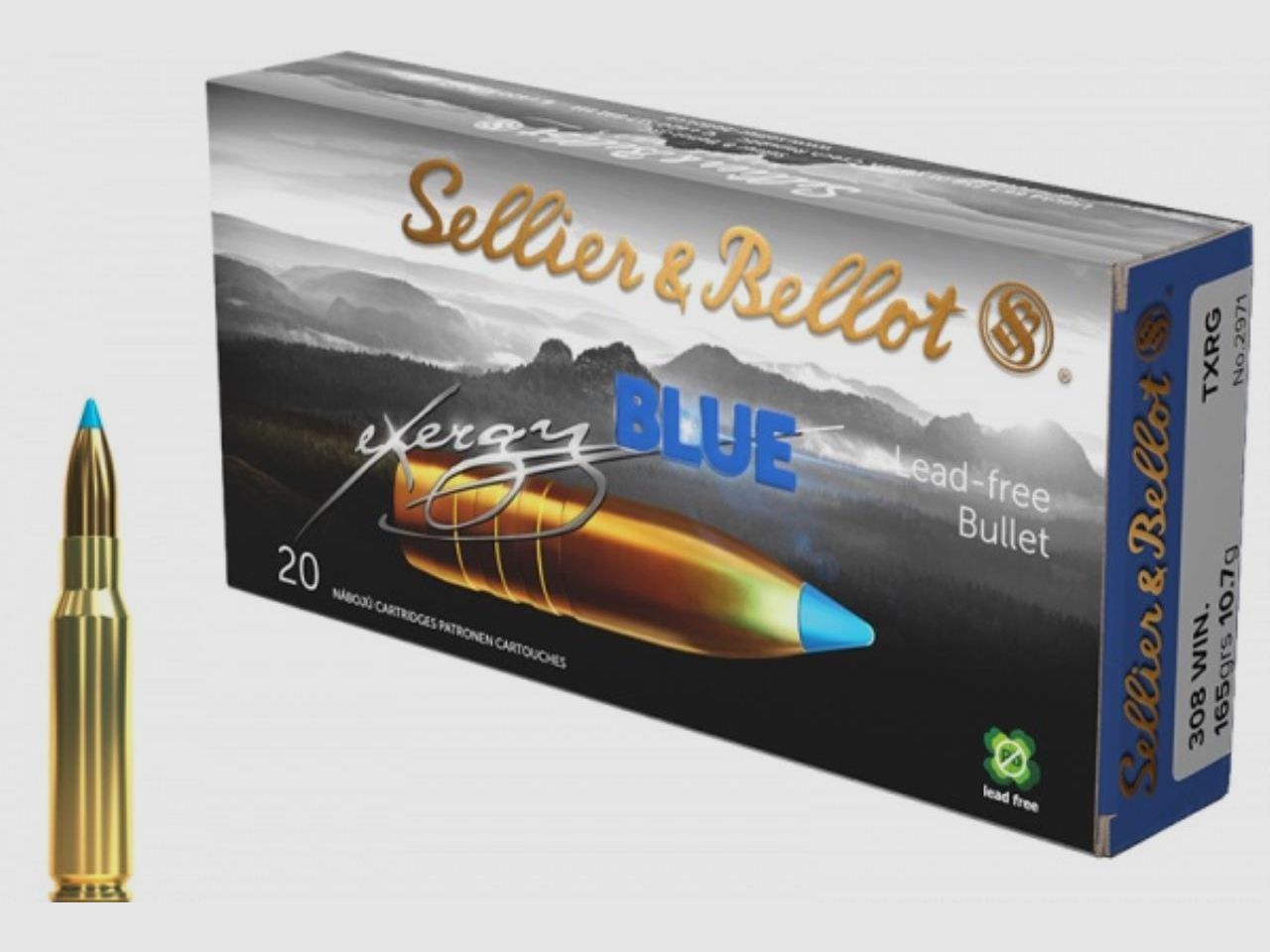 Sellier & Bellot 308 win TXRG 10,7g. 165gr.