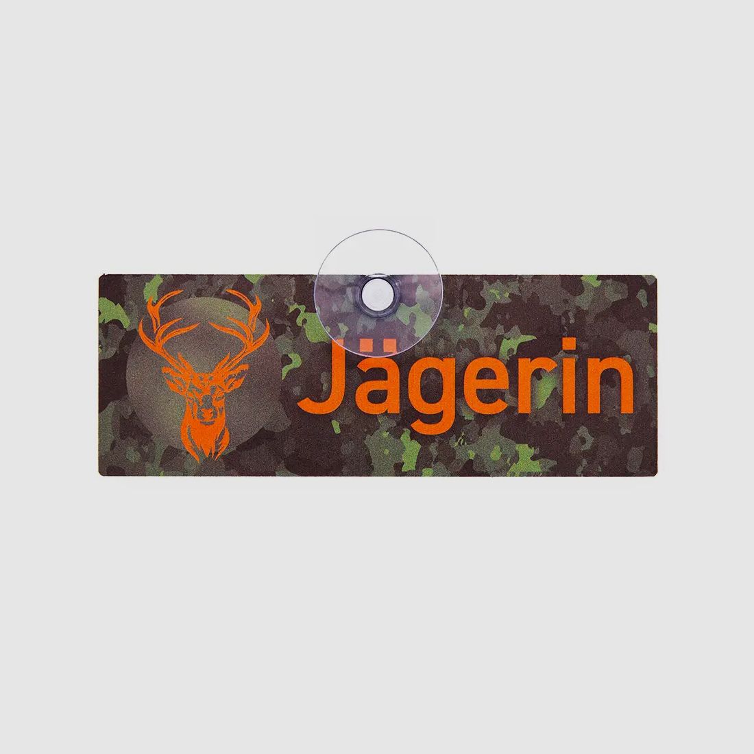 Wilde Hilde Autoschild Jägerin