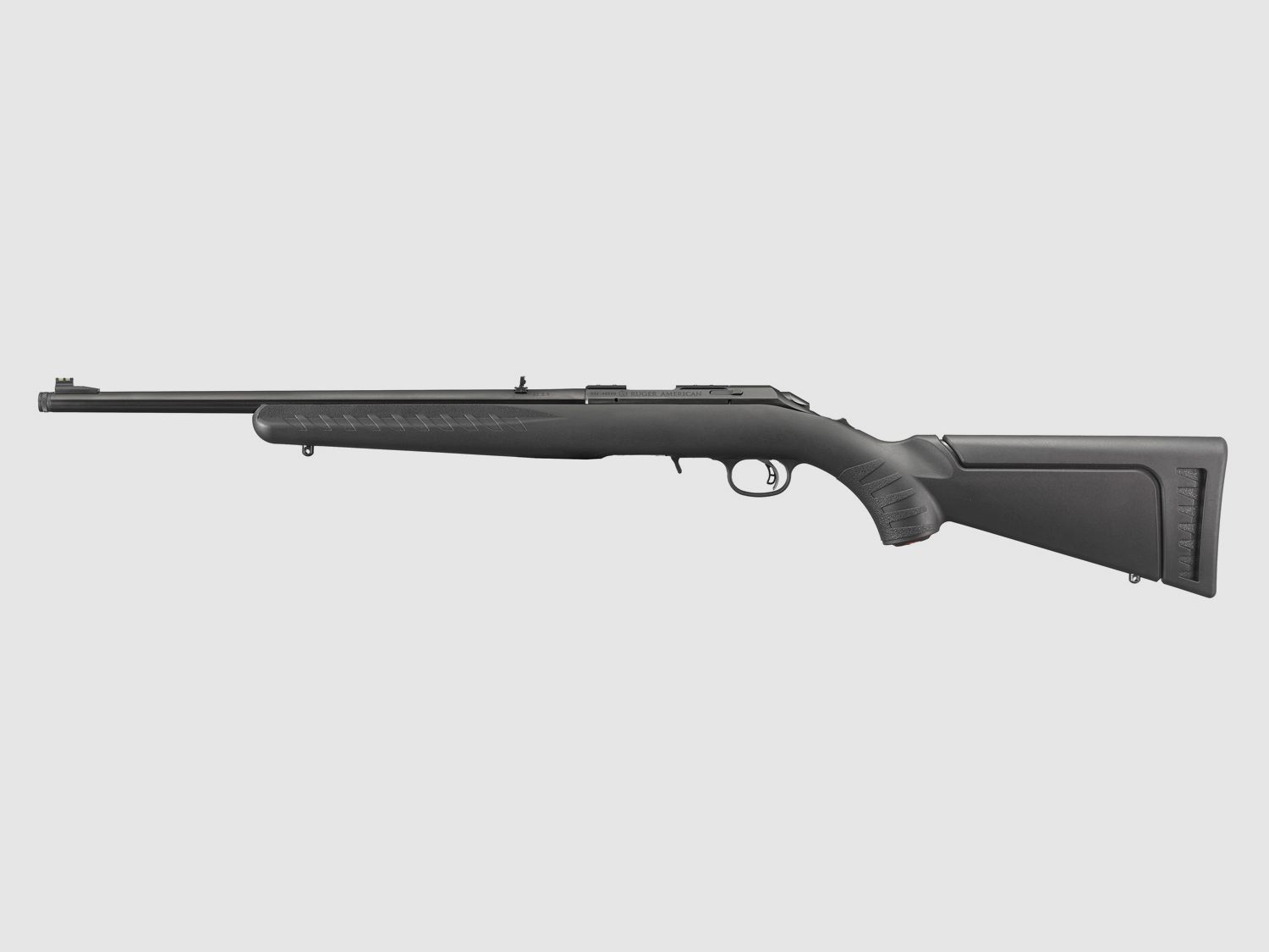 RUGER AMERICAN RIMFIRE REPEATER SCHWARZ / 18" - 46CM - GEWINDT 1/2-28" - 10SCH., Bild 2 von 5