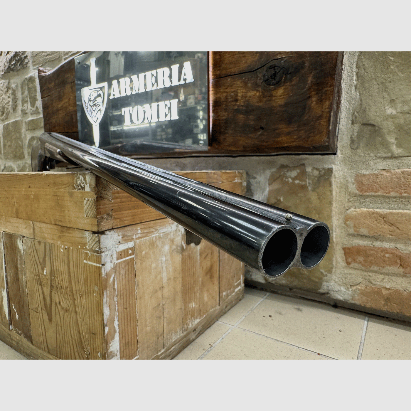 UTILISÉ – DOUBLE CANON – BERNARDELLI MOD. ROMA 3 cal. 12, image 4 sur 8