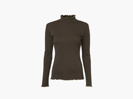 Chevalier Kelly Langarmshirt Dames Leer Bruin 38W