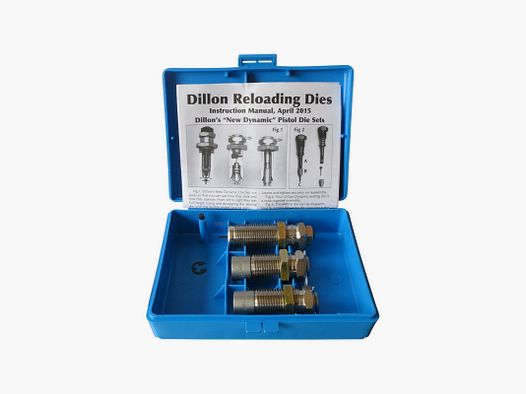 DILLON CARBIDE DIES SET CAL 45 ACP 3 PIECE