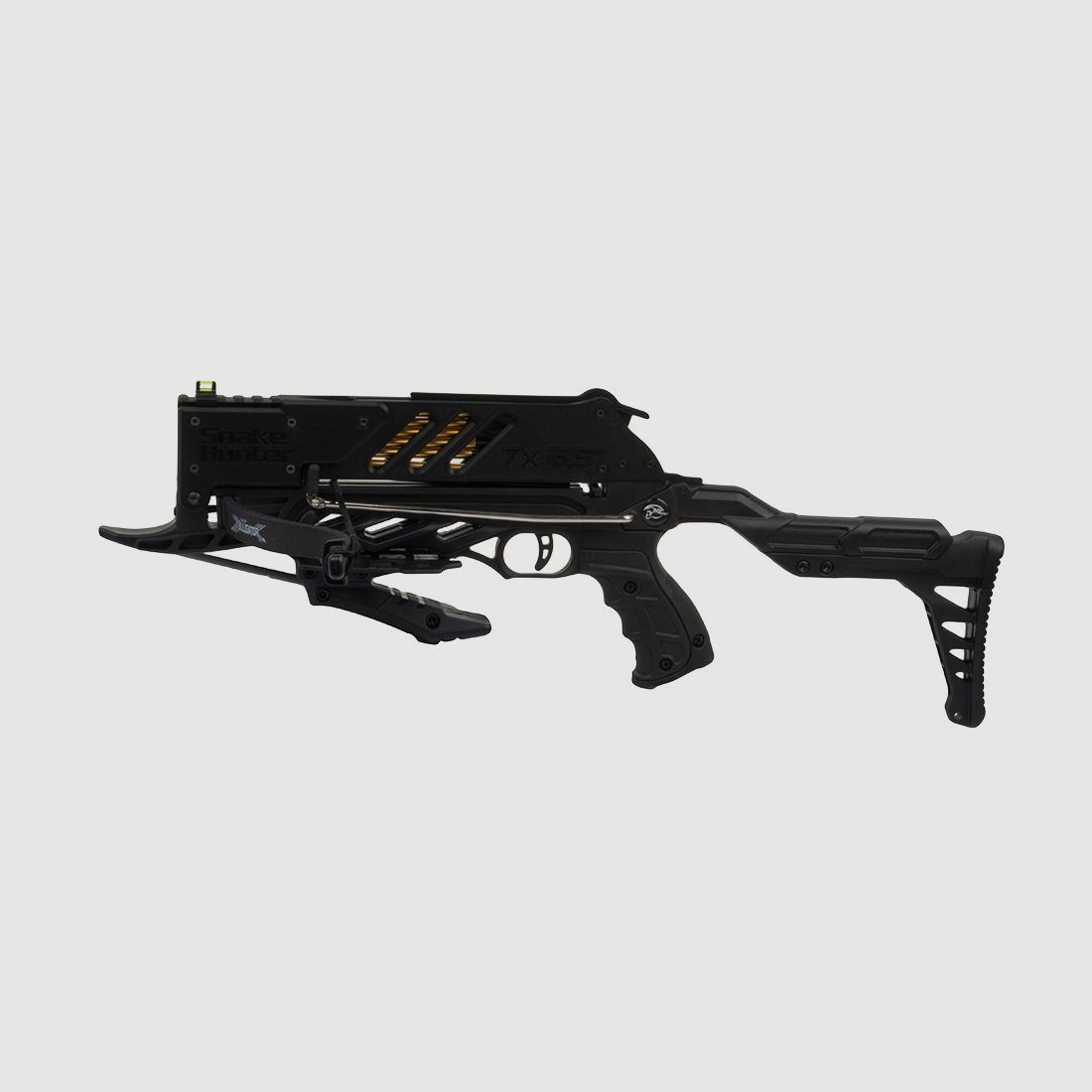 Multishot Pistolenarmbrust Alligator T23-508 Snake Hunter Kit 80 lbs 7 Schuss Magazin inklusive ZubehĂ¶r (P18)