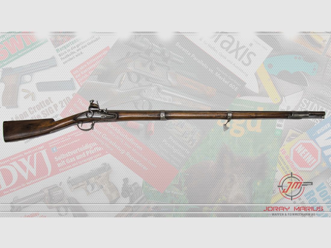 Steinschlossgewehr um 1790 Antik