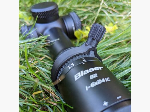 Para Blaser B2: Palanca de ajuste rápido para la configuración de aumento