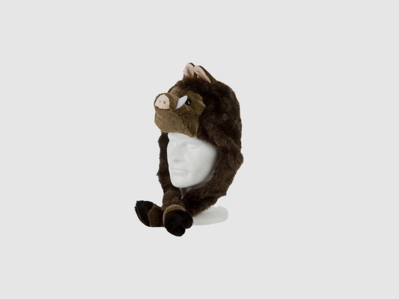 LivingActive Chapeau en Peluche Sanglier