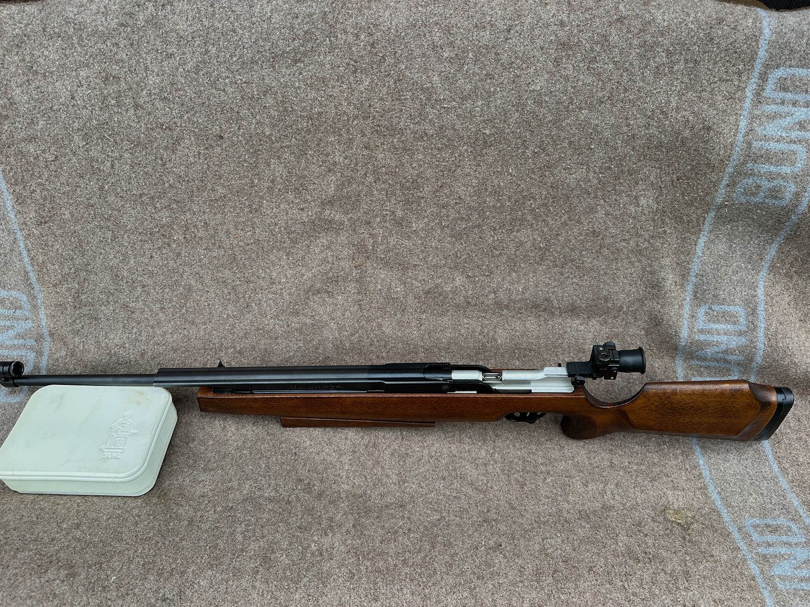 Haenel MLG 550 mit originalem Zubehör extrem selten