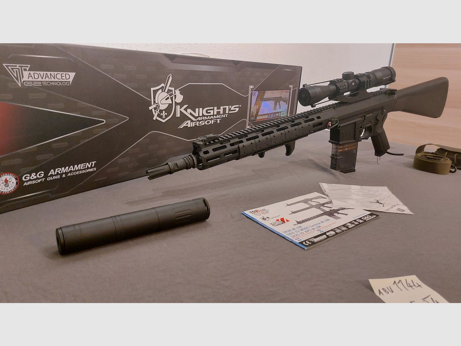 G&G SR25 E2 APC M-LOK as Polarstar HPA conversion