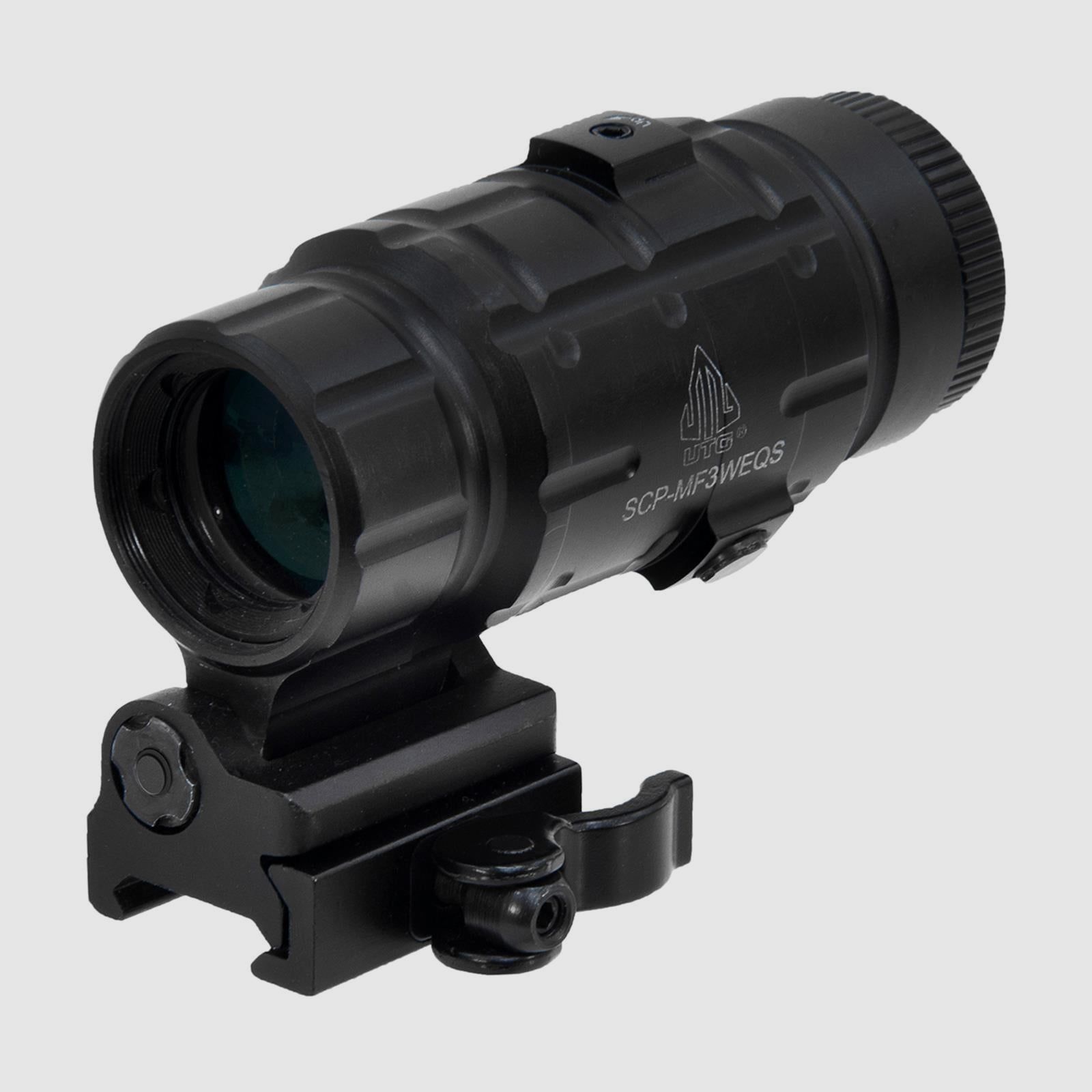 Ingranditore UTG 3X con montaggio Flip-to-side, W/E regolabile