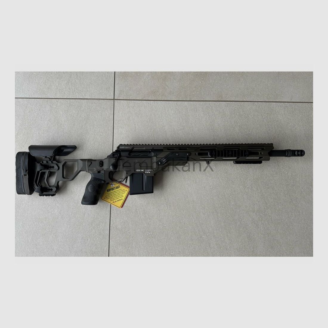 CADEX CDX-R7 CPS (w tym dwójnóg, hamulec wylotowy i kolce ziemne) .308Win, zdjęcie 6 z 9