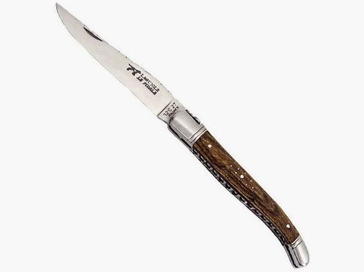 Laguiole Taschenmesser Griff Bocotte geschmiedet §42a WaffG konform legal führen