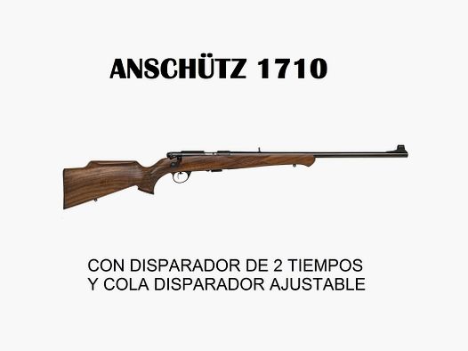 ANSCHÜTZ Carabine 1710 KL en crosse en noyer Monte Carlo