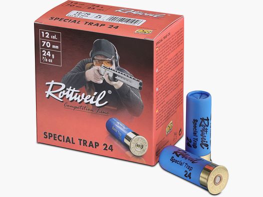 Rottweil Special Trap 24 2,4mm 12/70, 25 Patronen